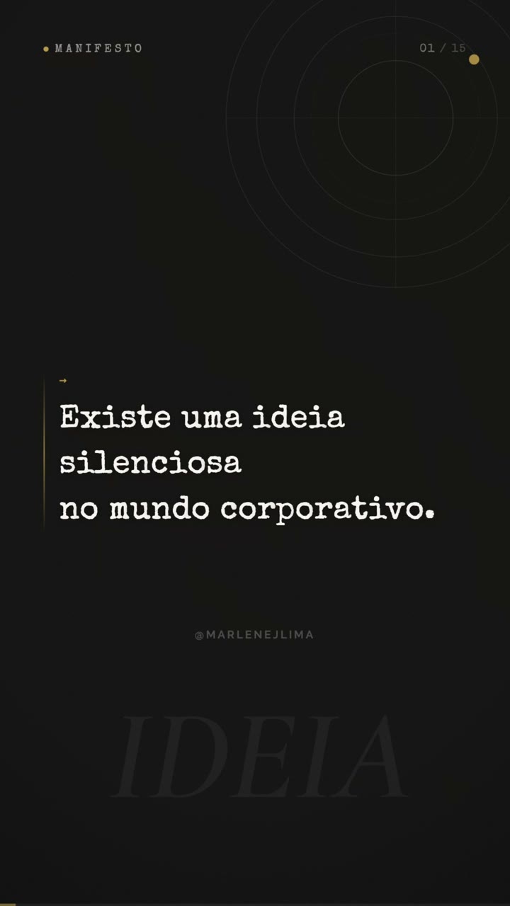 Manifesto da marca — Marlene Lima